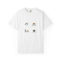 Paradise Club Tee — Minimal Sunset Palm Graphic T-Shirt