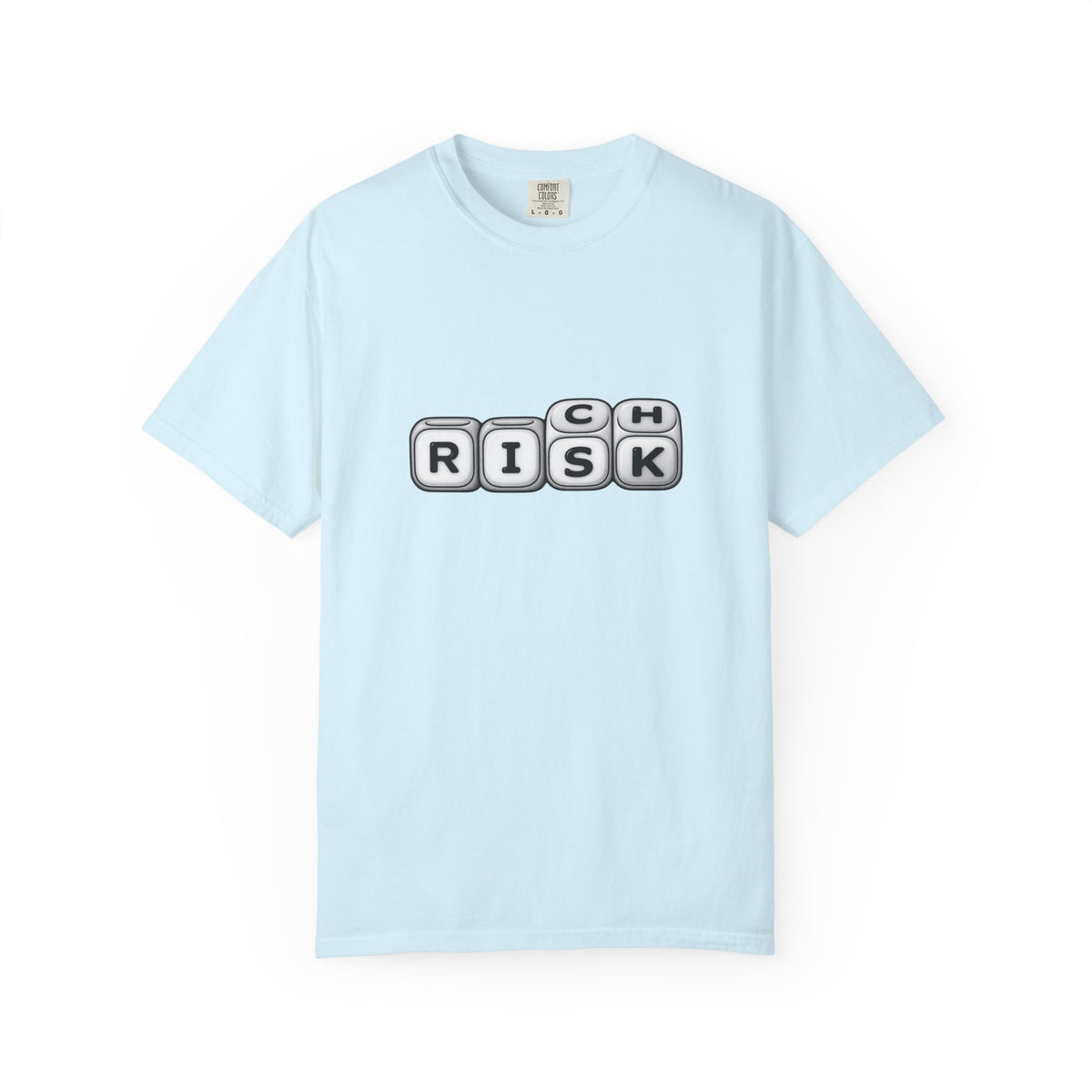 T-Shirt — 'RISK' Dice Block Graphic Tee