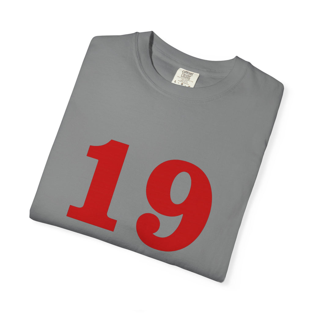 1999 Retro Number T-Shirt — Vintage Birth Year Tee