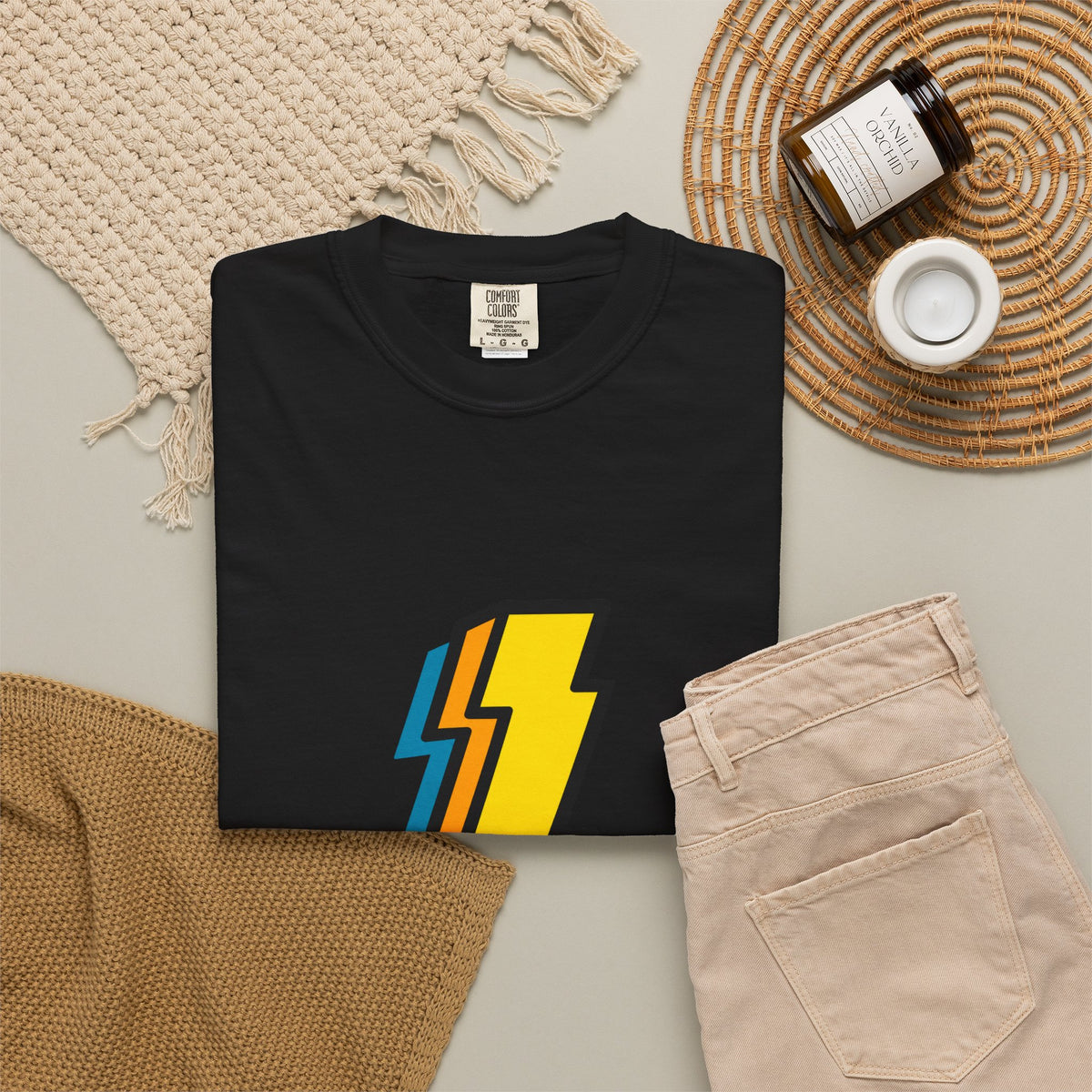 Lightning Bolt Graphic T-Shirt