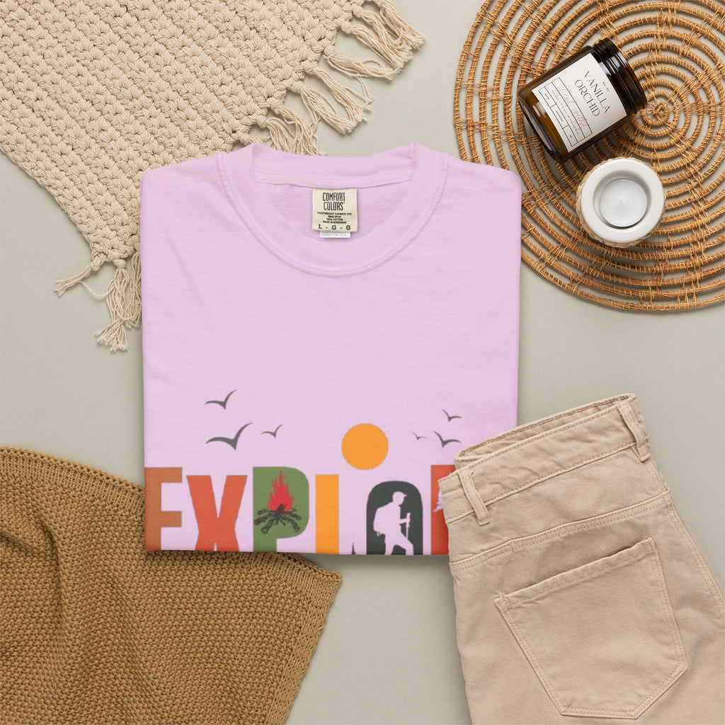 Explore Adventure T-Shirt — Outdoor Nature Graphic Tee