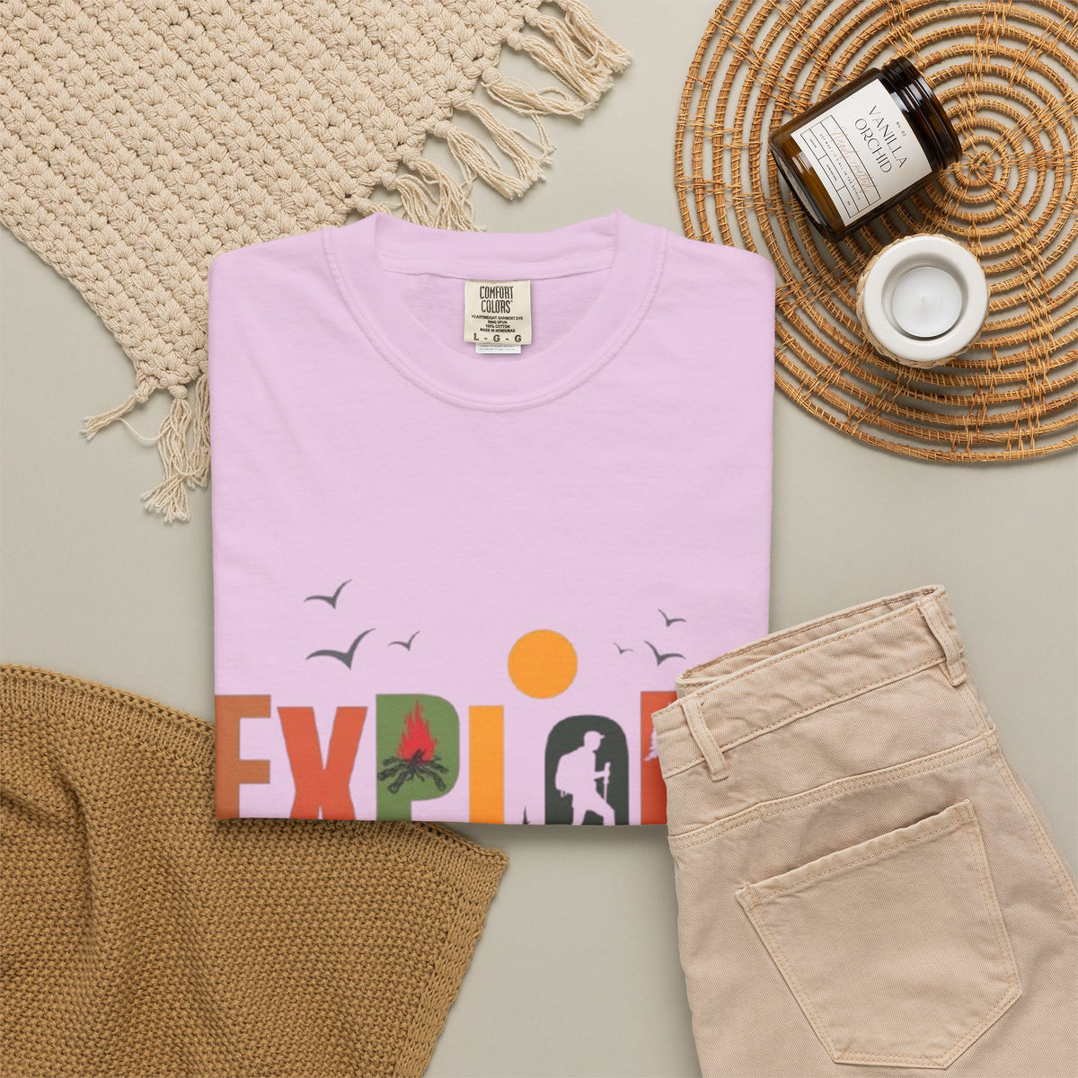 Explore Adventure T-Shirt — Outdoor Nature Graphic Tee