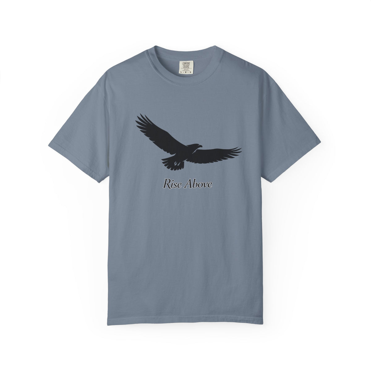 Rise Above Eagle T-Shirt — Inspirational Eagle Graphic Tee