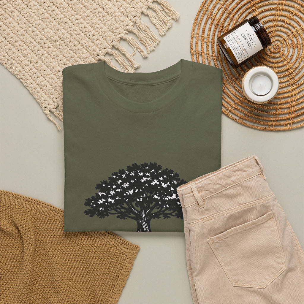 Tree of Growth T-Shirt — "Grow Through What You Go Through" Inspirational Tee