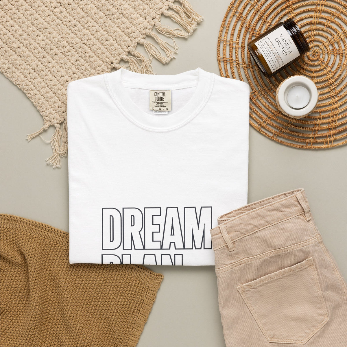 Dream. Plan. Execute. T-Shirt — Motivational Graphic Tee