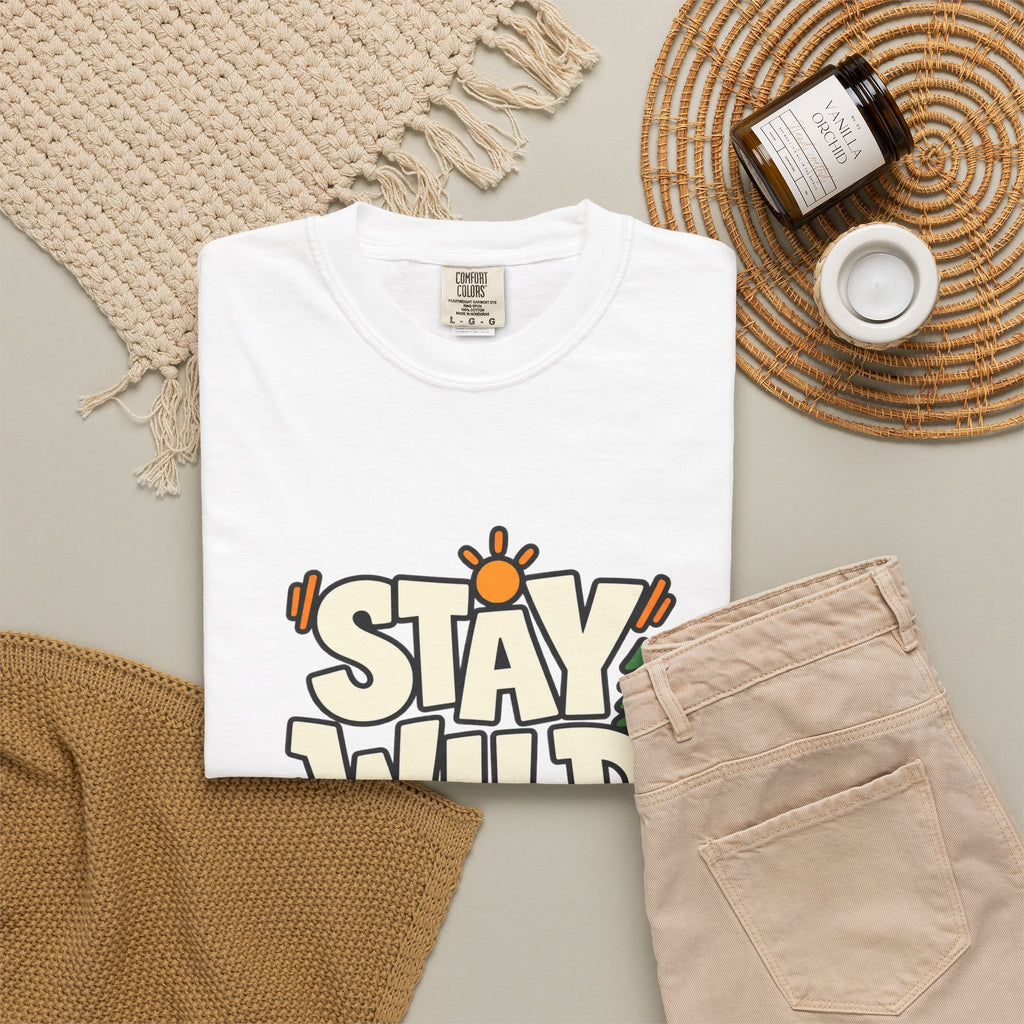 Stay Wild Every Day T-Shirt — Outdoor Adventure Graphic Tee