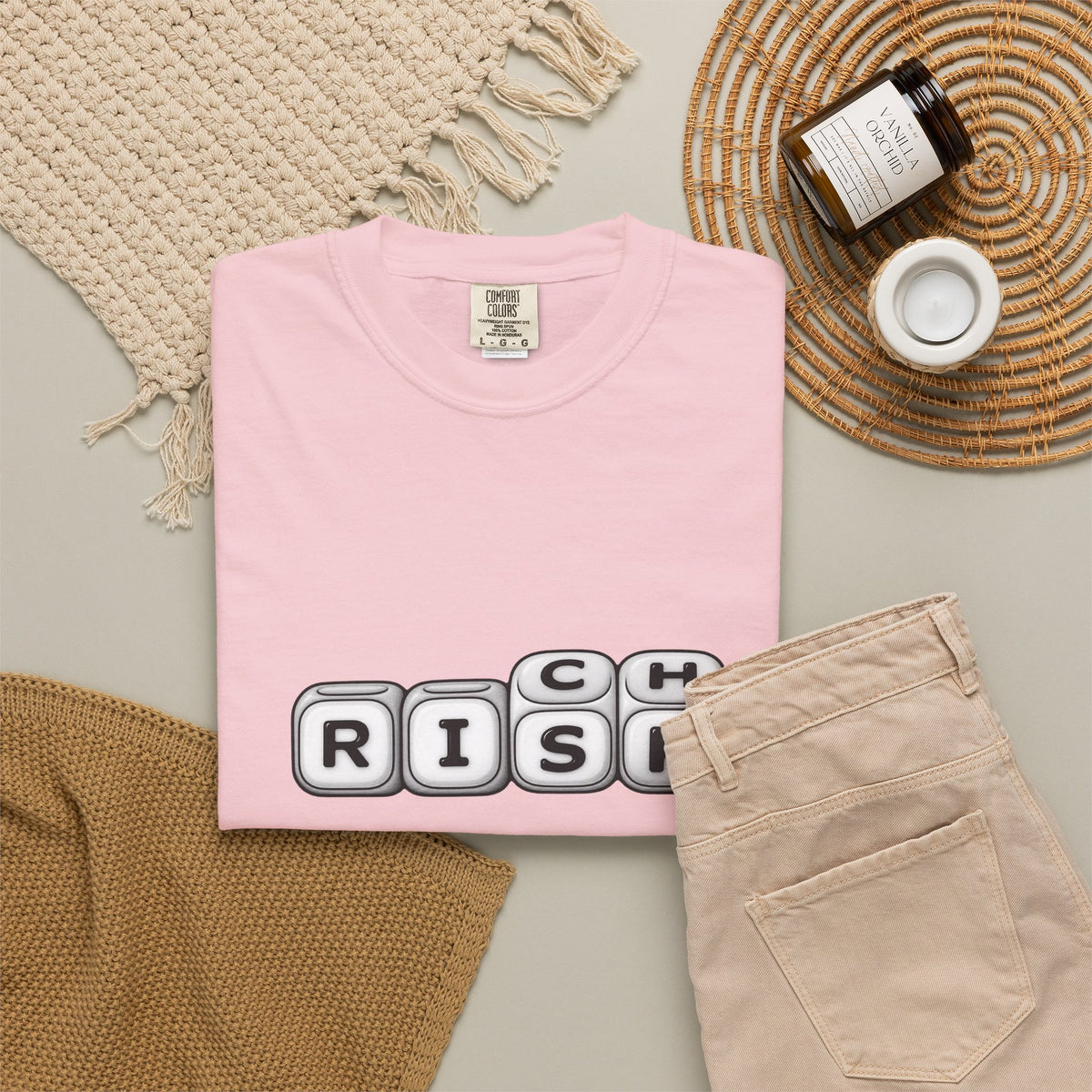 T-Shirt — 'RISK' Dice Block Graphic Tee