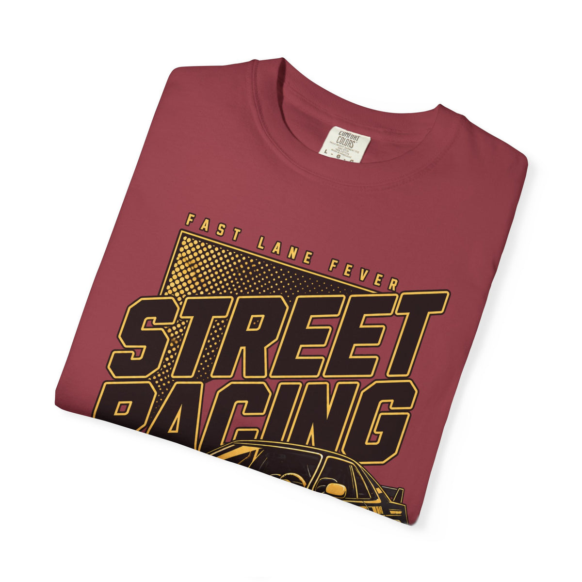 Street Racing Car T-Shirt — Retro Drift Racing Graphic Tee