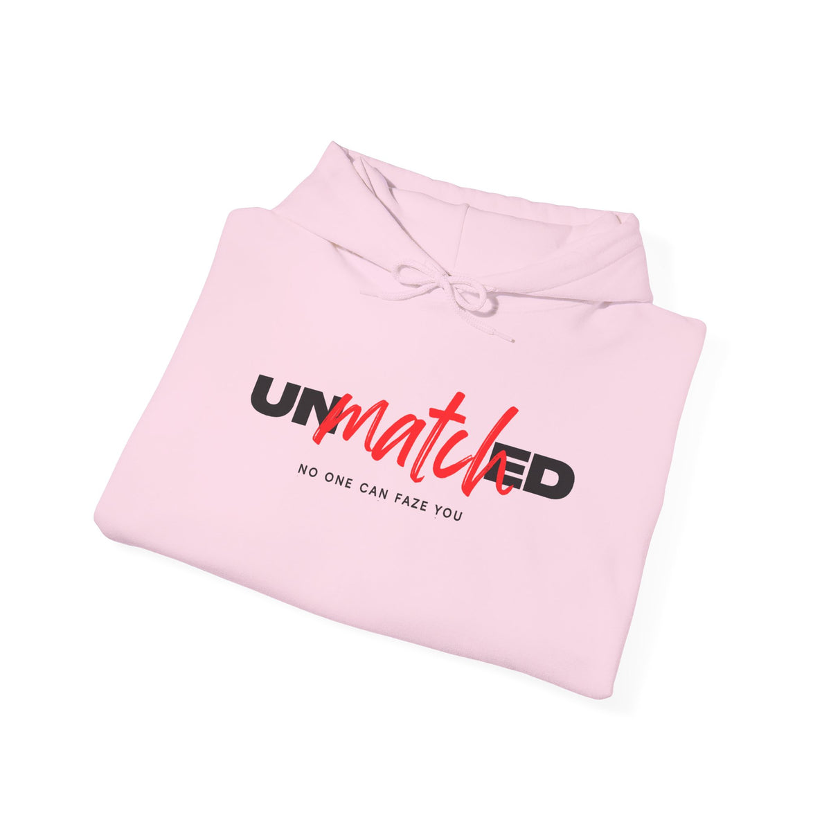 Unmatched Hoodie - Bold Script Logo Pullover