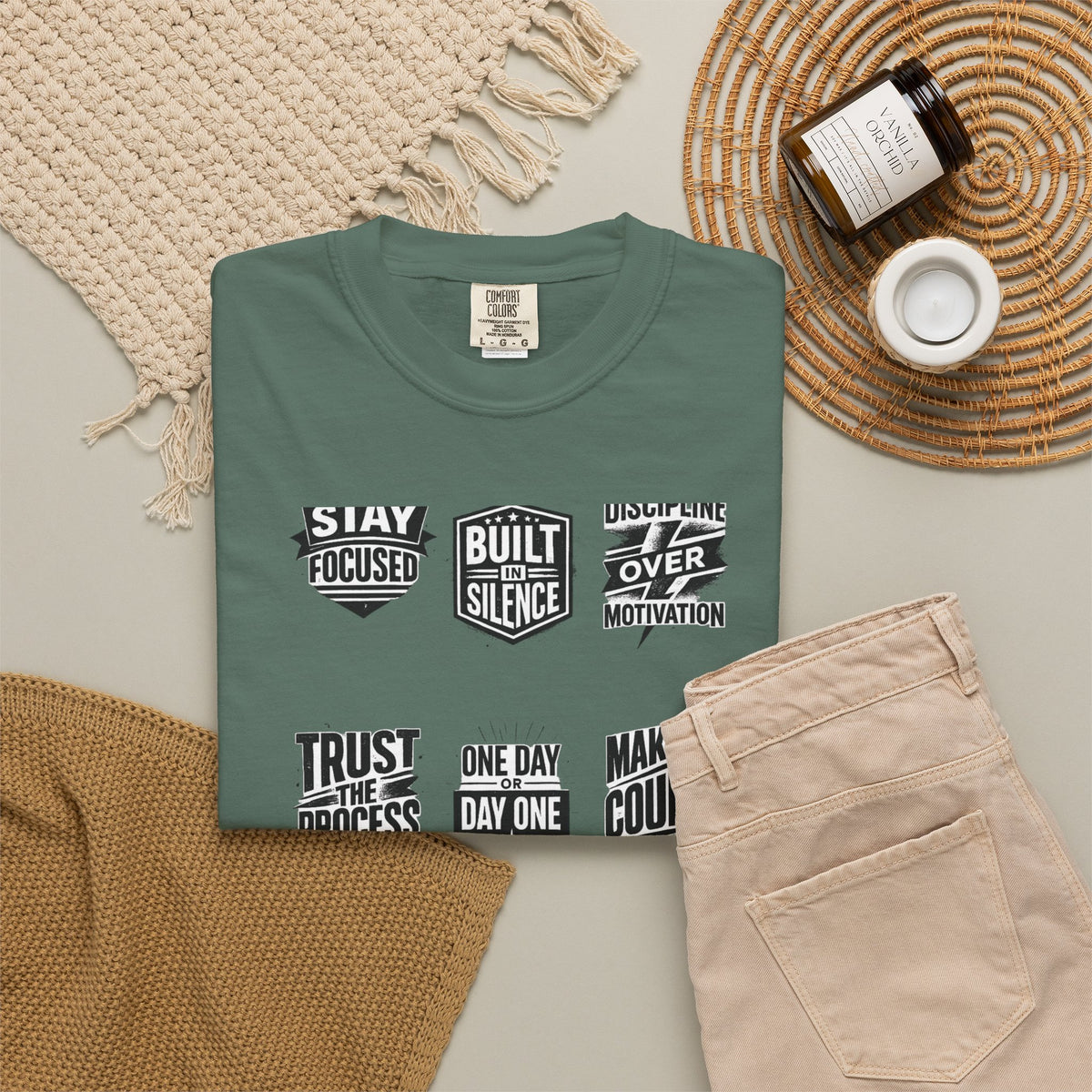 Trust The Process T-Shirt — Motivational Graphic Tee