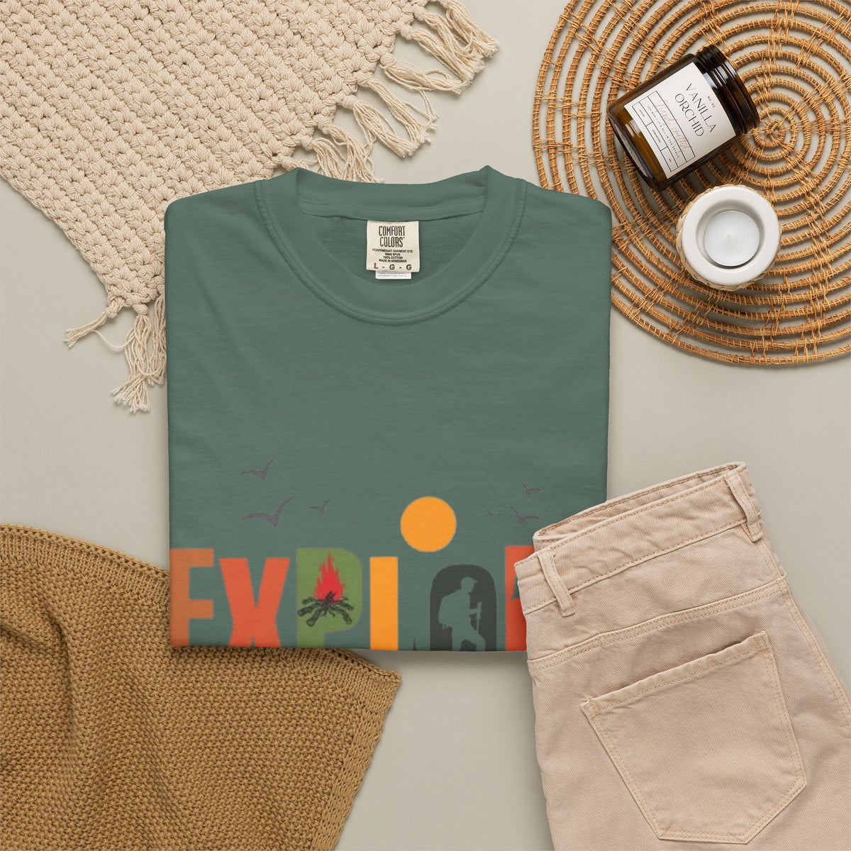 Explore Adventure T-Shirt — Outdoor Nature Graphic Tee