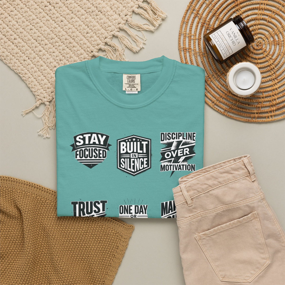 Stay Focused T-Shirt — Motivational Graphic Tee