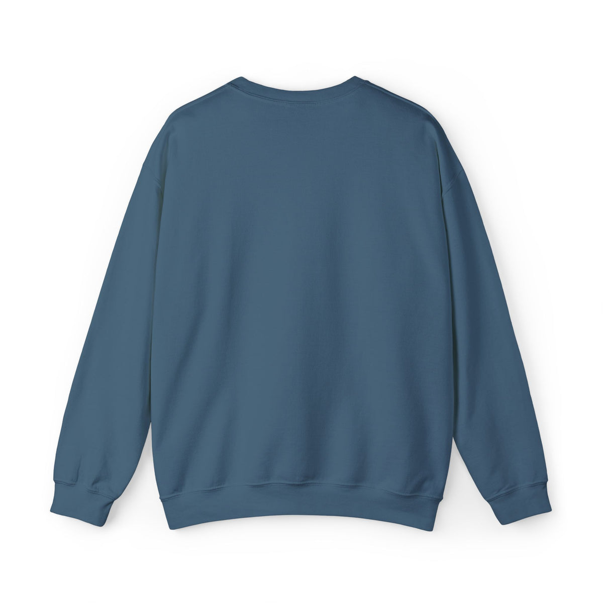 Live In The Moment Crewneck Sweatshirt — Minimal Clock Graphic Embroidered