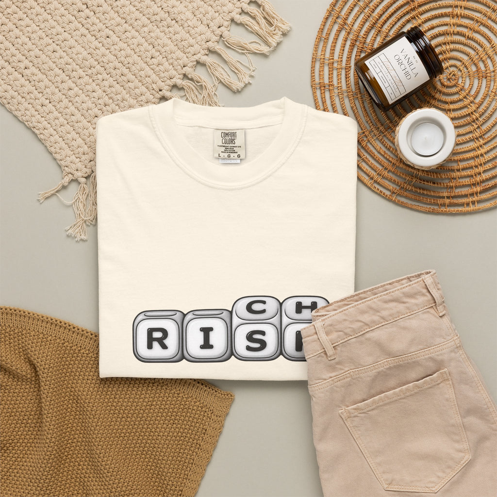 T-Shirt — 'RISK' Dice Block Graphic Tee