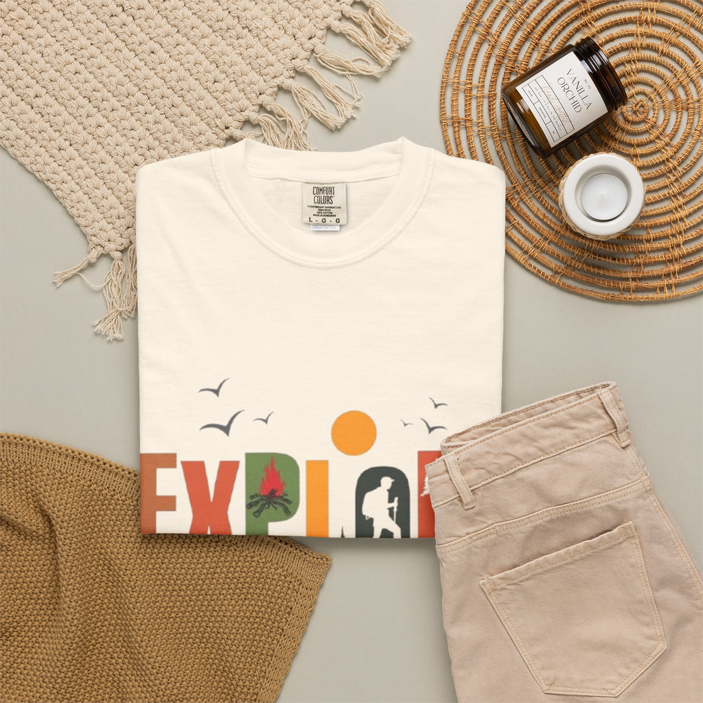 Explore Adventure T-Shirt — Outdoor Nature Graphic Tee