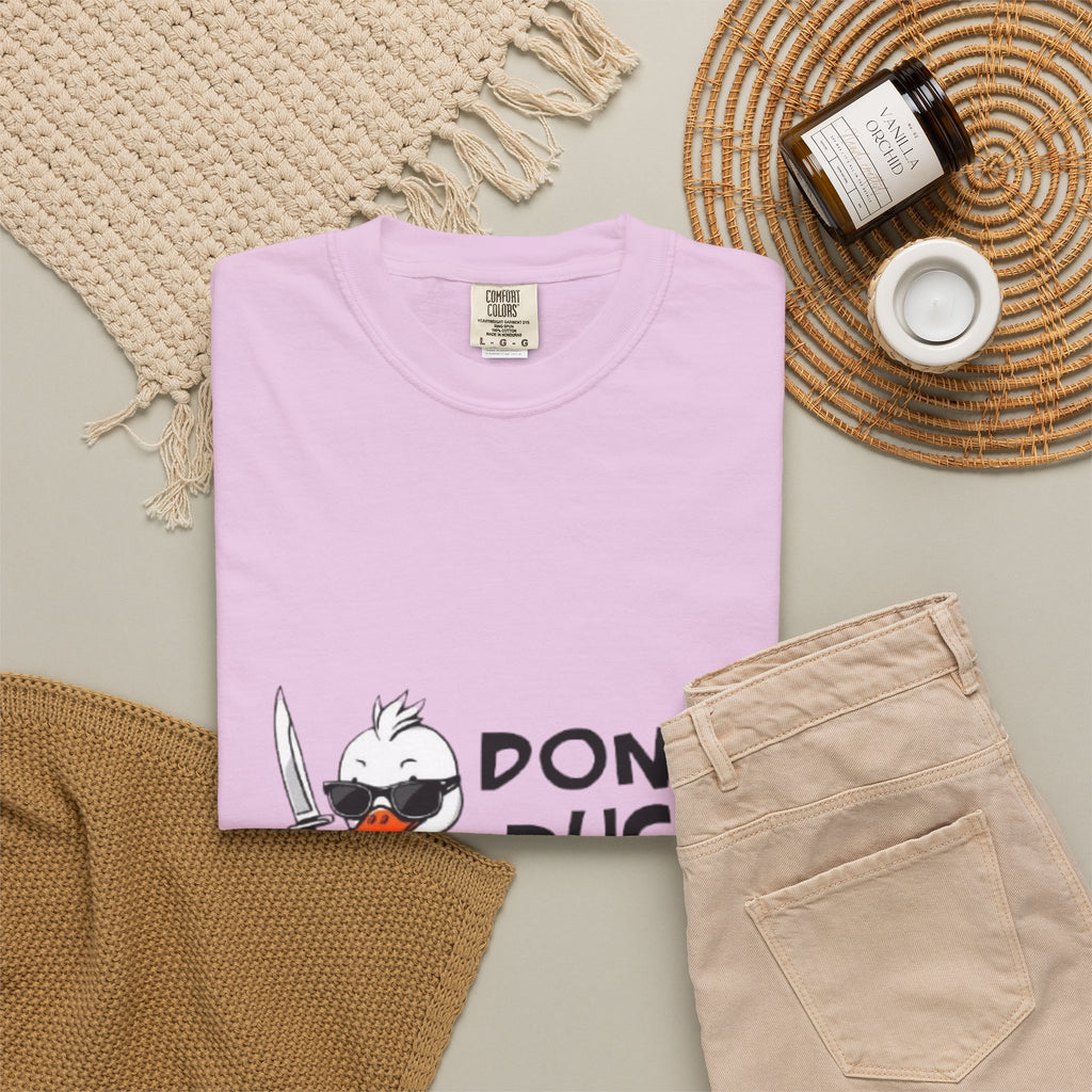 Don't Duck With Me T-Shirt — Funny Angry Duck Graphic Tee