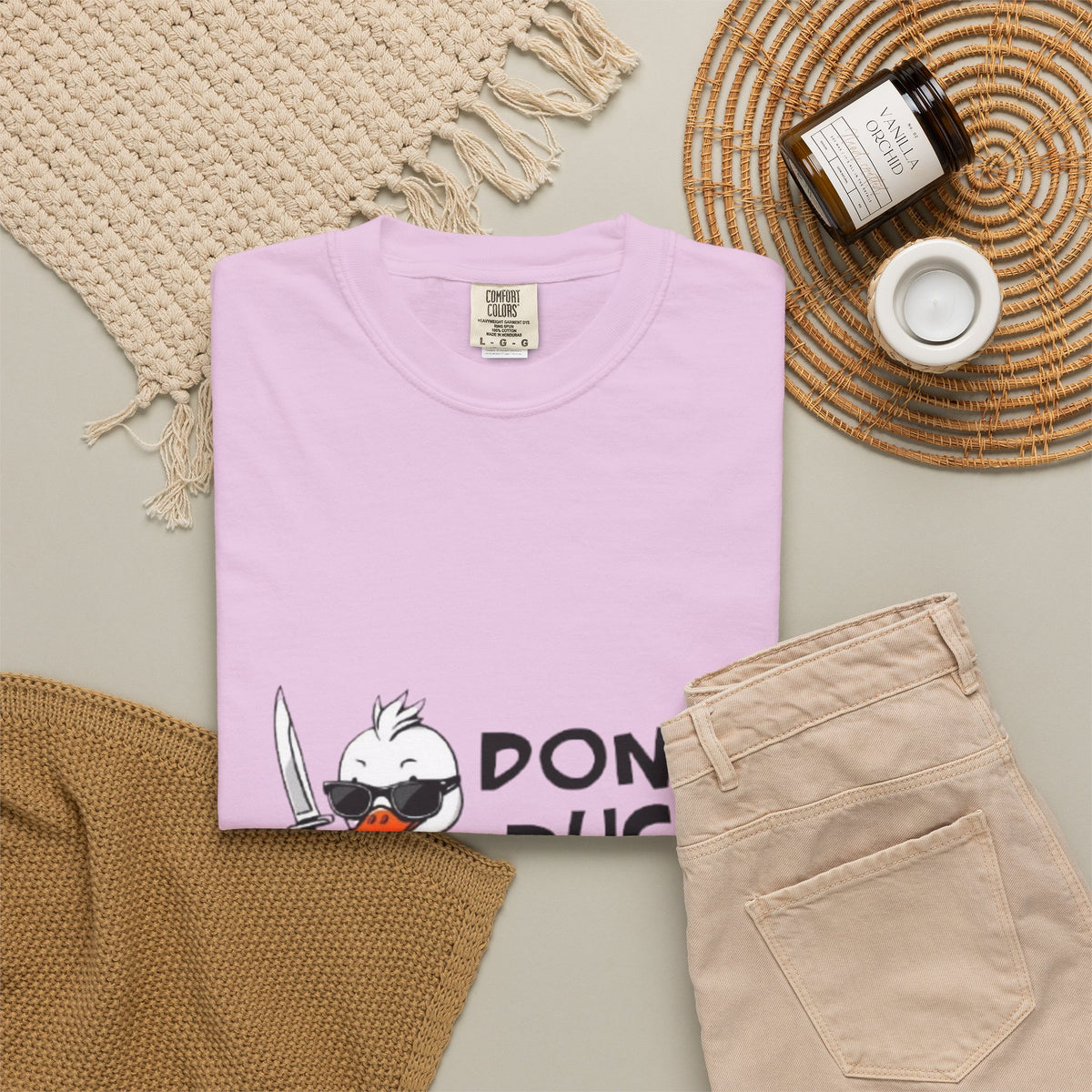 Don't Duck With Me T-Shirt — Funny Angry Duck Graphic Tee