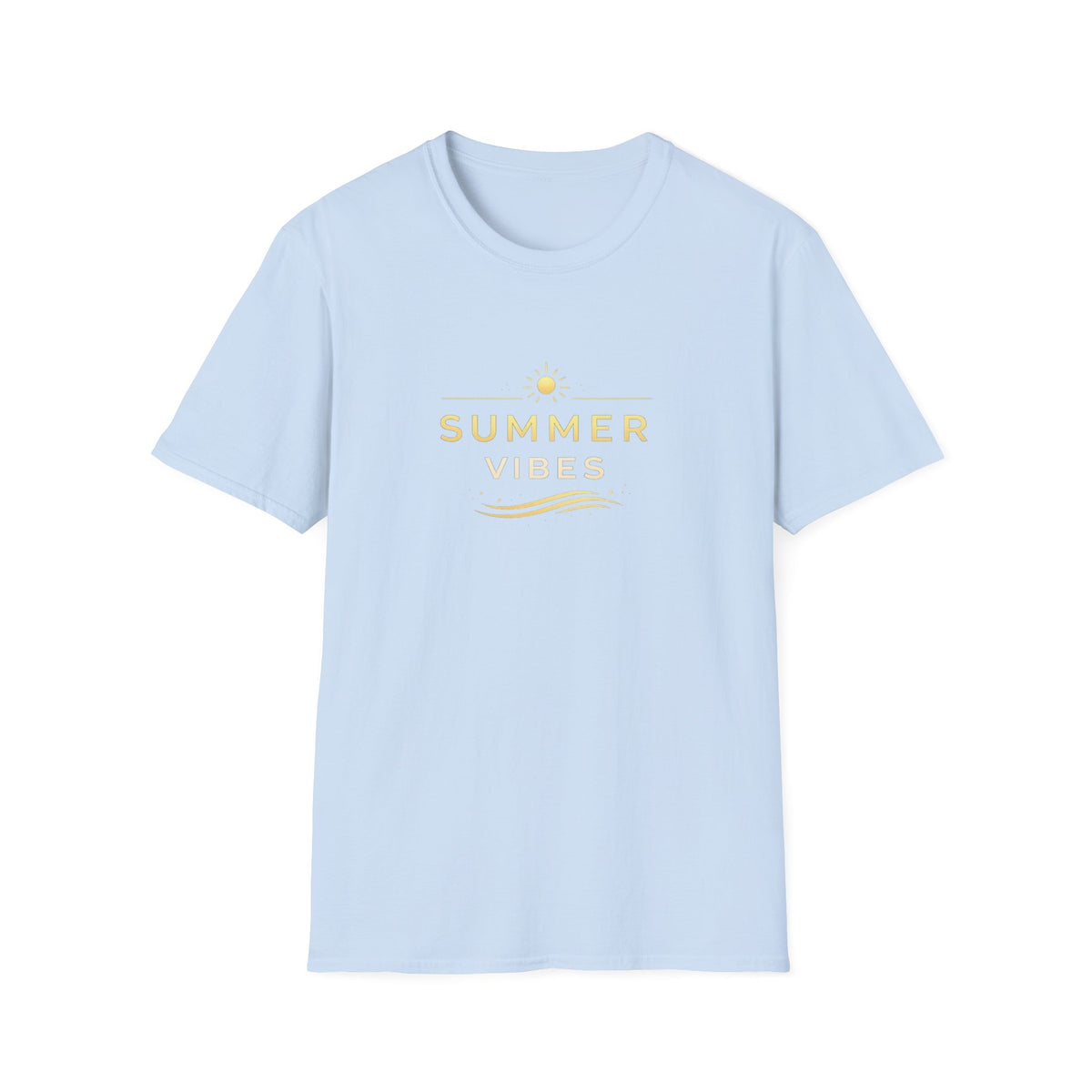 Summer Vibes T-Shirt — Minimal Beach Graphic Tee