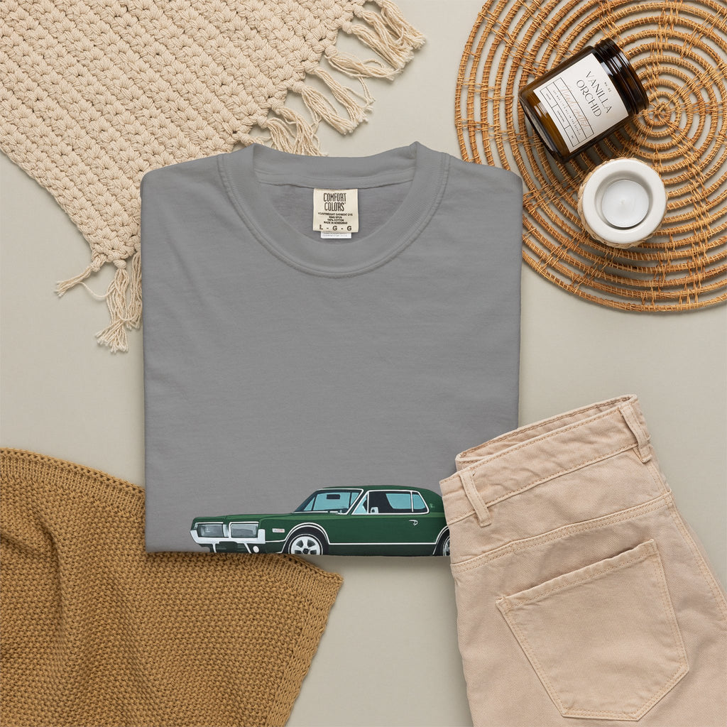 Vintage Green Muscle Car T-Shirt