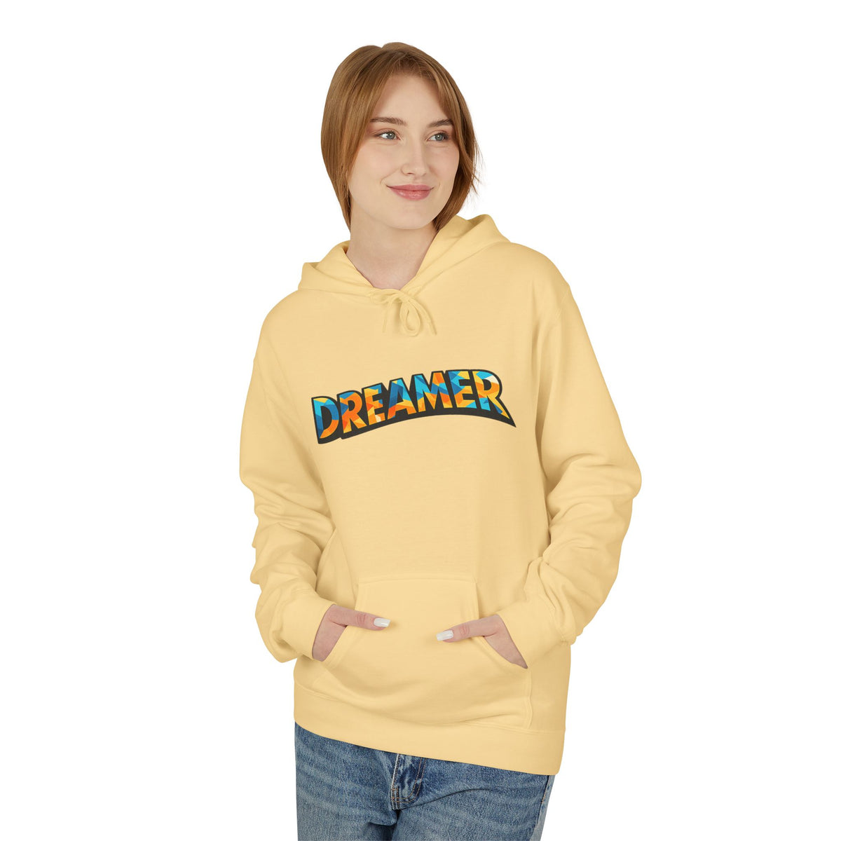Dreamer Hoodie — Colorful Retro Graphic Pullover