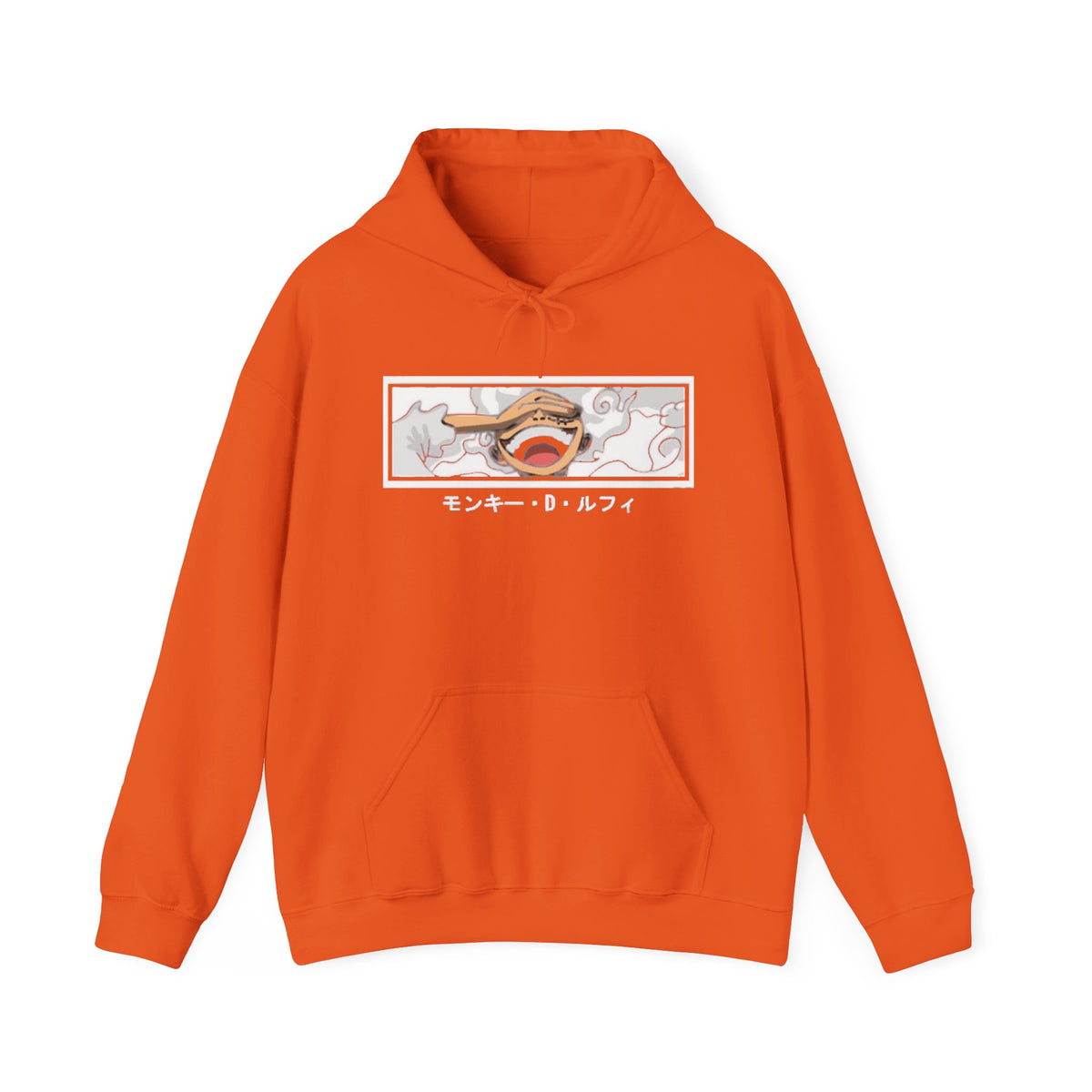 Laughing Mouth Graphic Hoodie — Anime Smile Streetwear Hoodie
