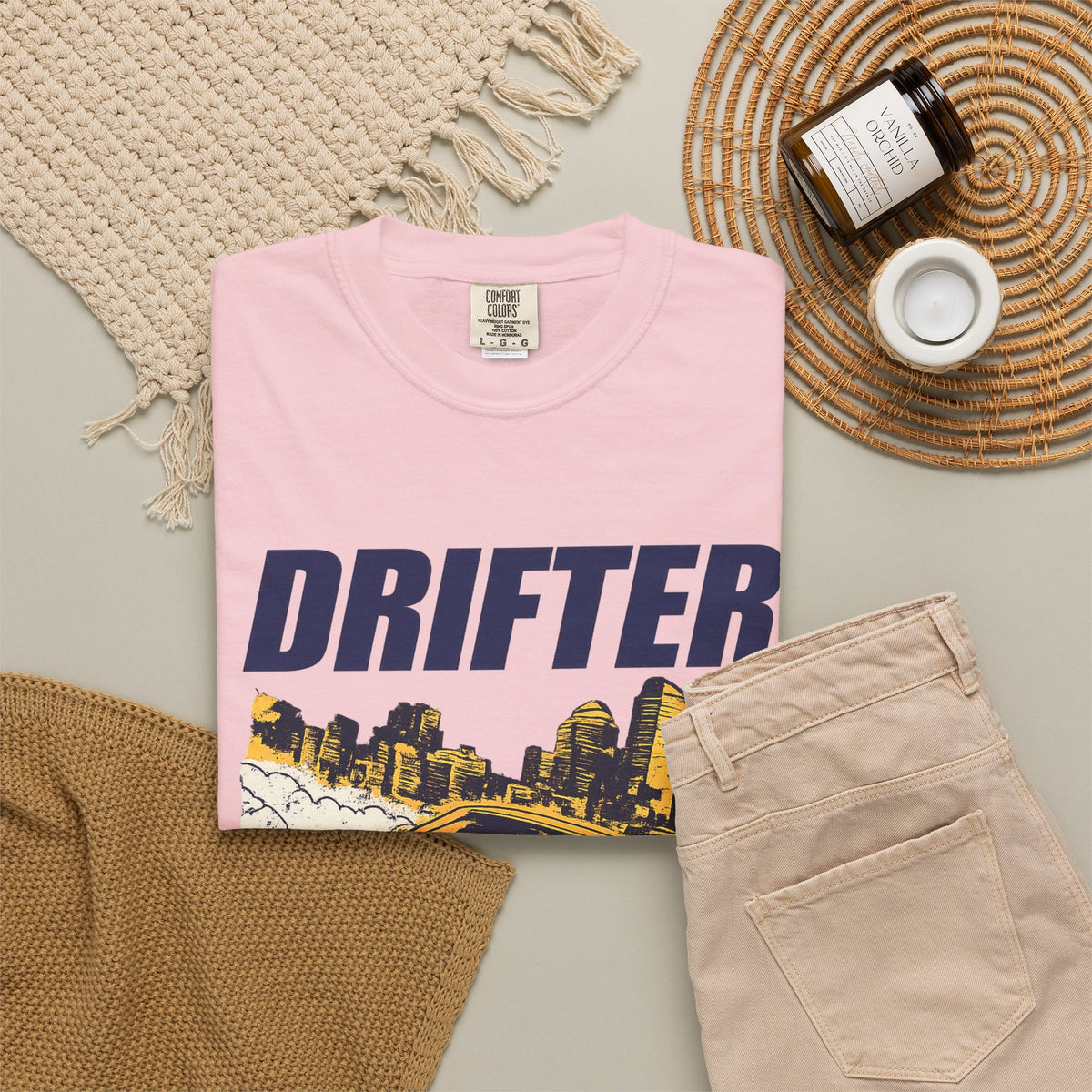 Drifter Street Racing T-Shirt — Retro Drift Car Graphic Tee