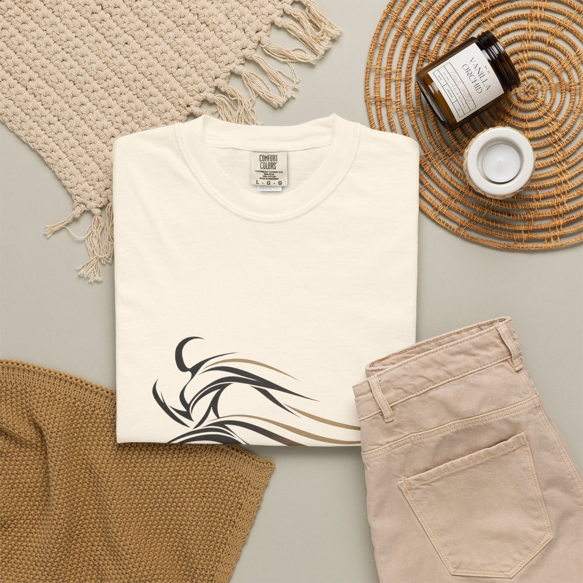 Tribal Horse Silhouette T-Shirt