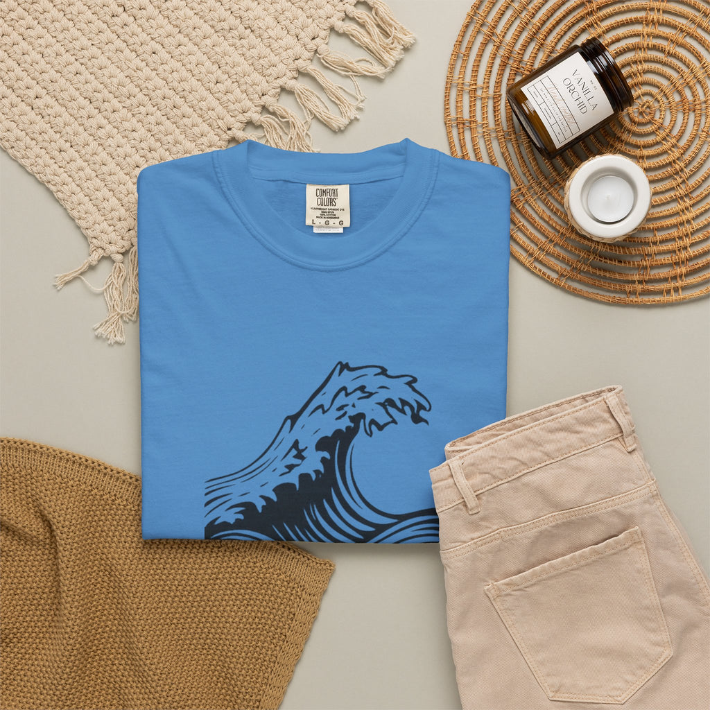 Rise Up Wave T-Shirt — Graphic Ocean Wave Tee