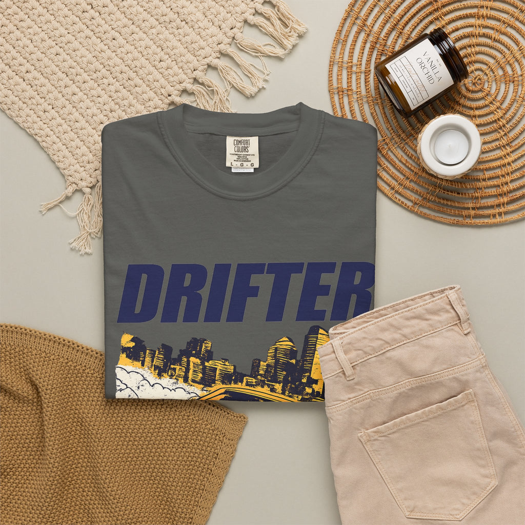 Drifter Street Racing T-Shirt — Retro Drift Car Graphic Tee