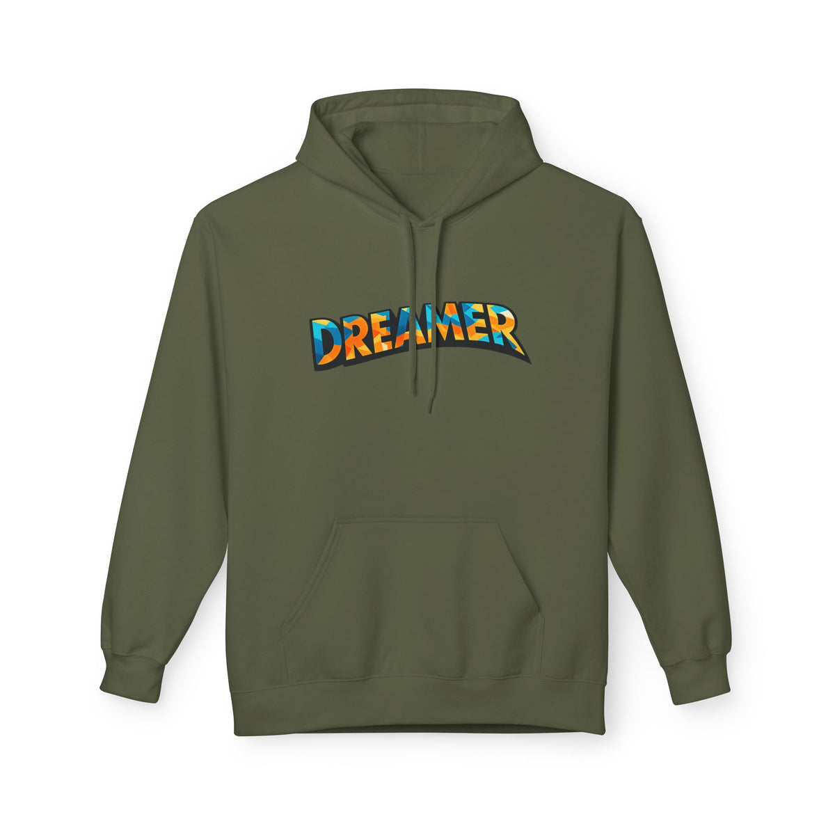 Dreamer Hoodie — Colorful Retro Graphic Pullover