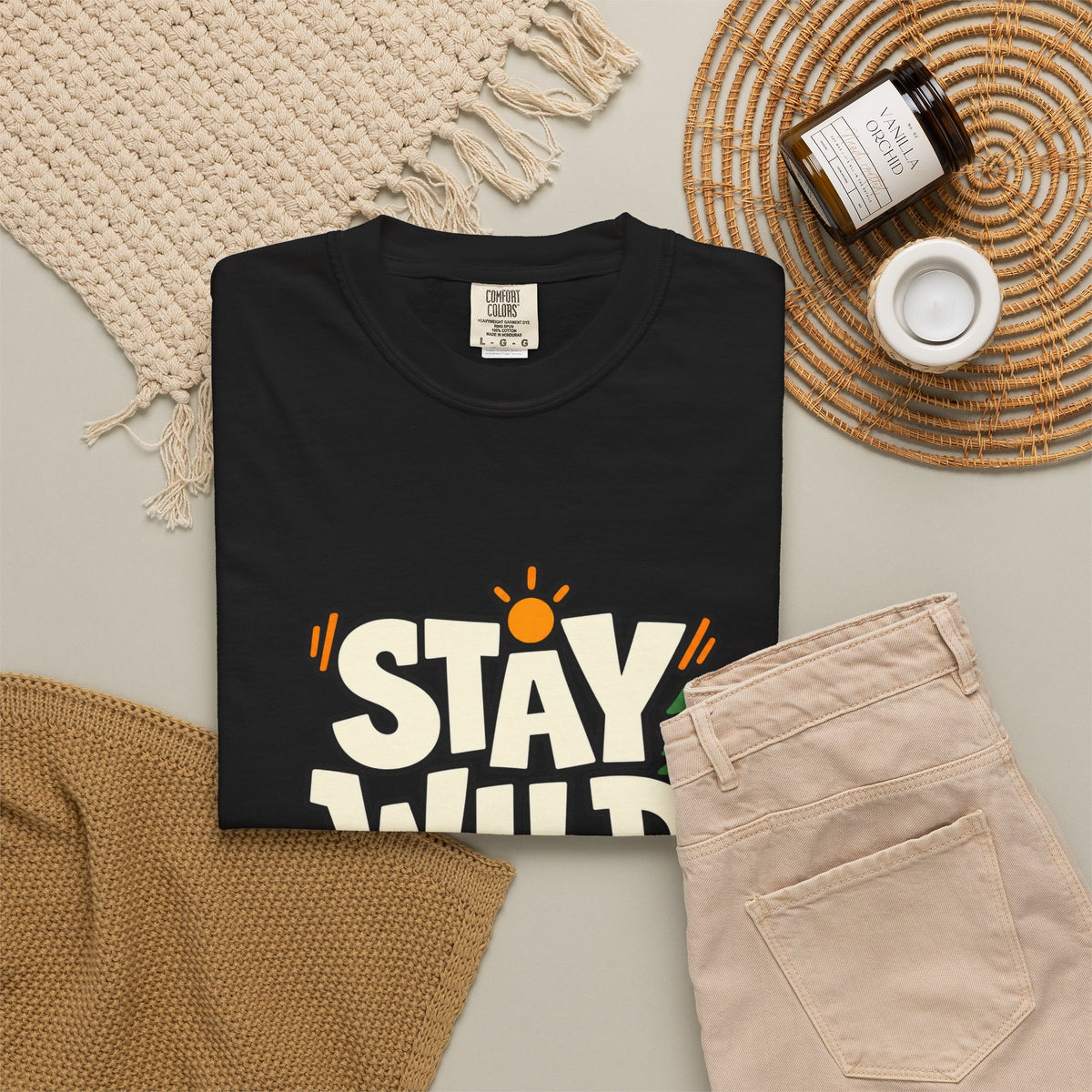 Stay Wild Every Day T-Shirt — Outdoor Adventure Graphic Tee