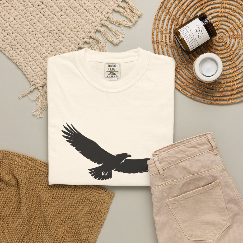 Rise Above Eagle T-Shirt — Inspirational Eagle Graphic Tee