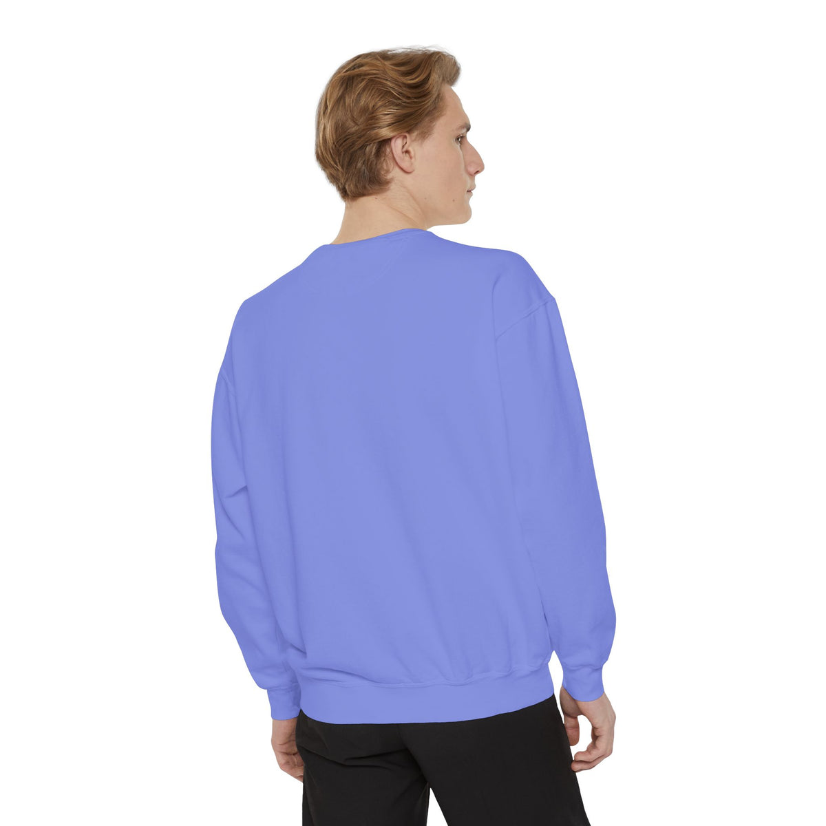 Let Me Distract You Sweatshirt — Colorful Retro Graphic Crewneck