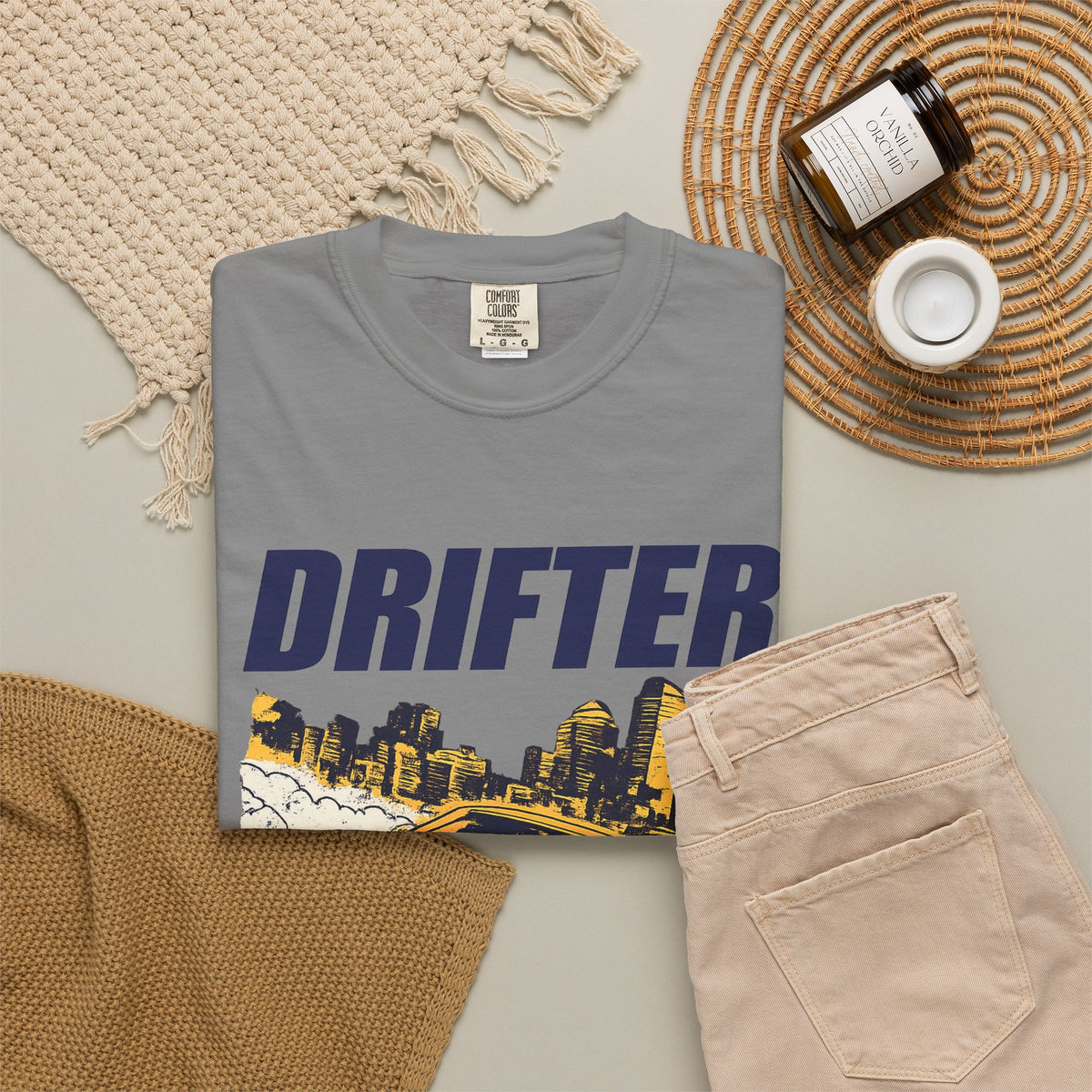 Drifter Street Racing T-Shirt — Retro Drift Car Graphic Tee