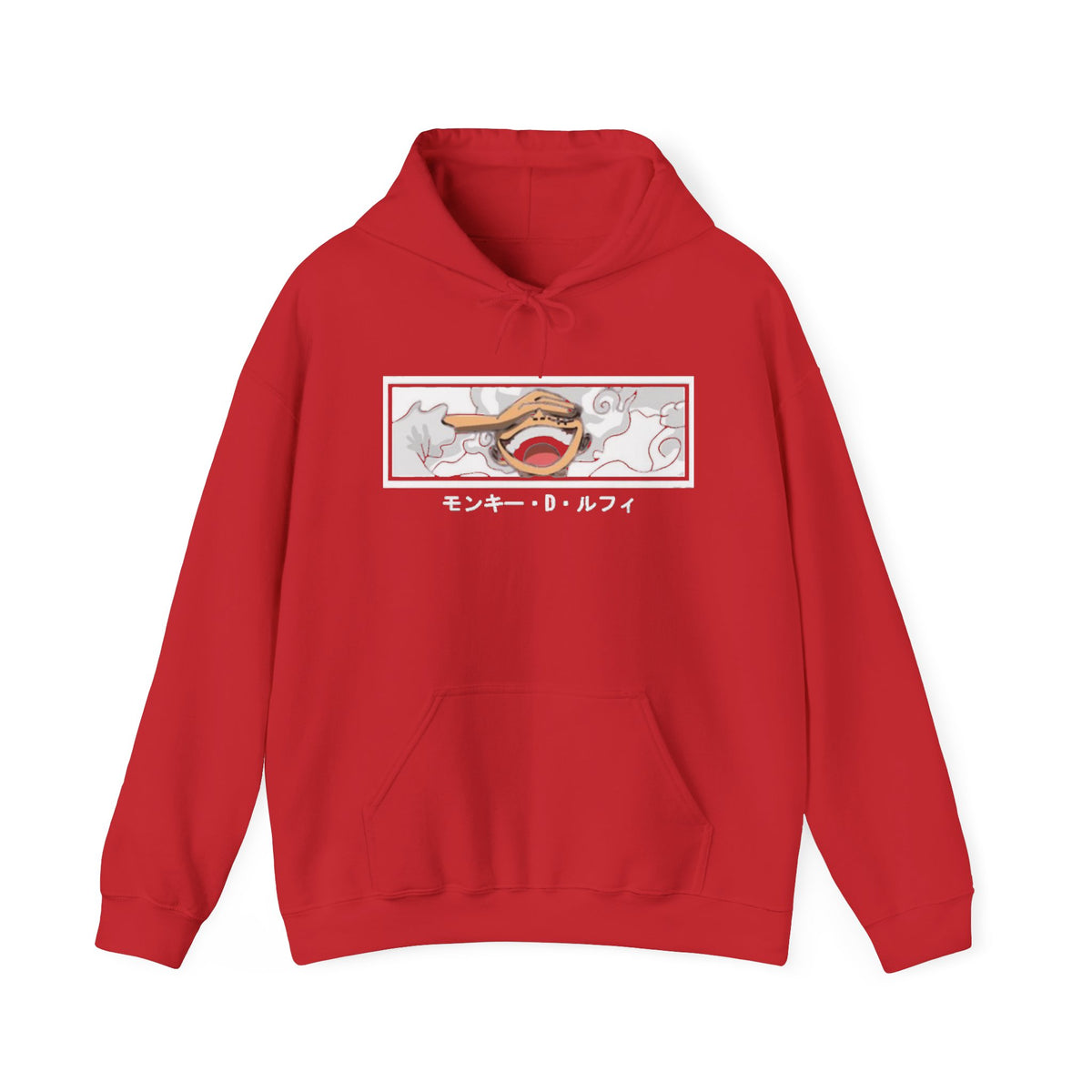 Laughing Mouth Graphic Hoodie — Anime Smile Streetwear Hoodie
