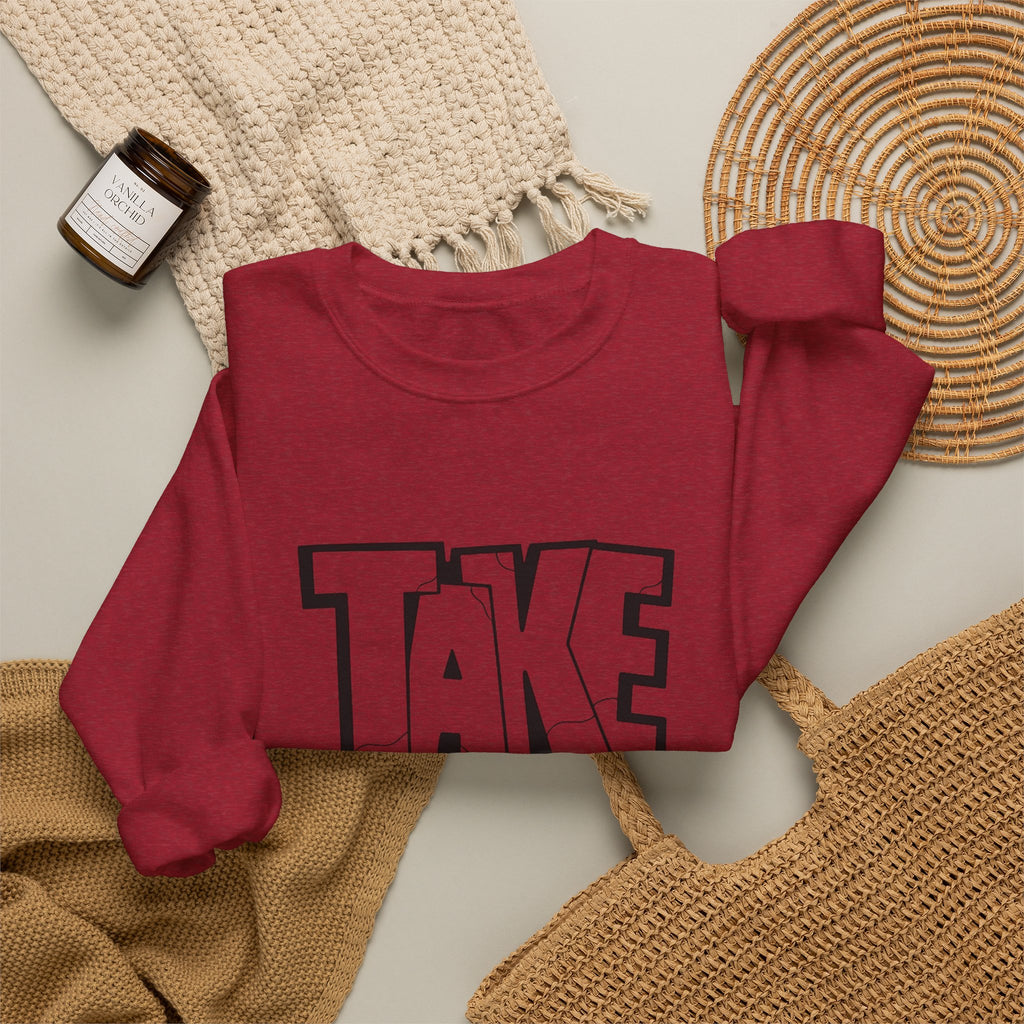 Take Over Crewneck Sweatshirt — Bold Streetwear Graphic Pullover