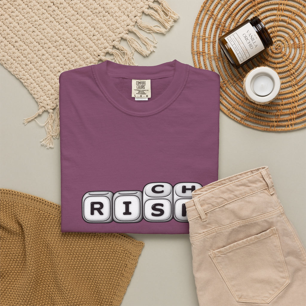T-Shirt — 'RISK' Dice Block Graphic Tee