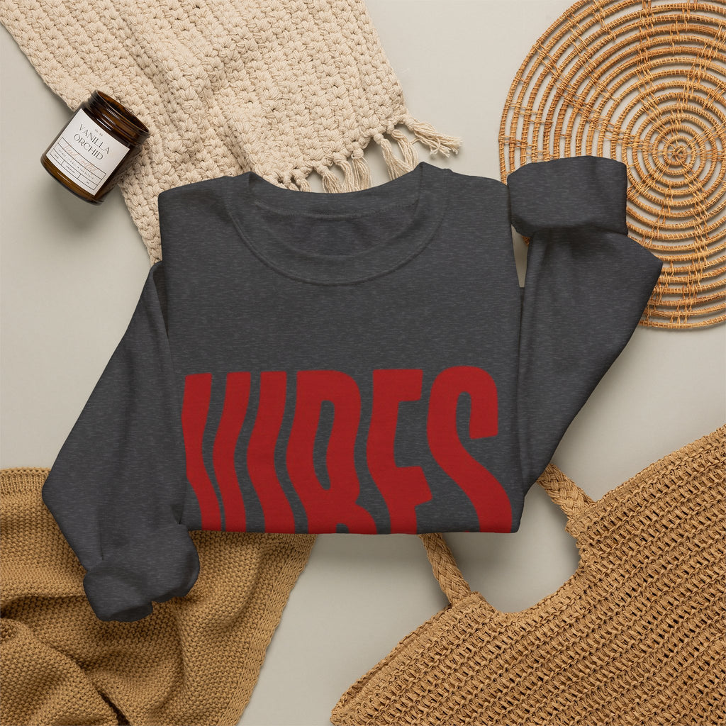 Vibes Distorted Crewneck Sweatshirt