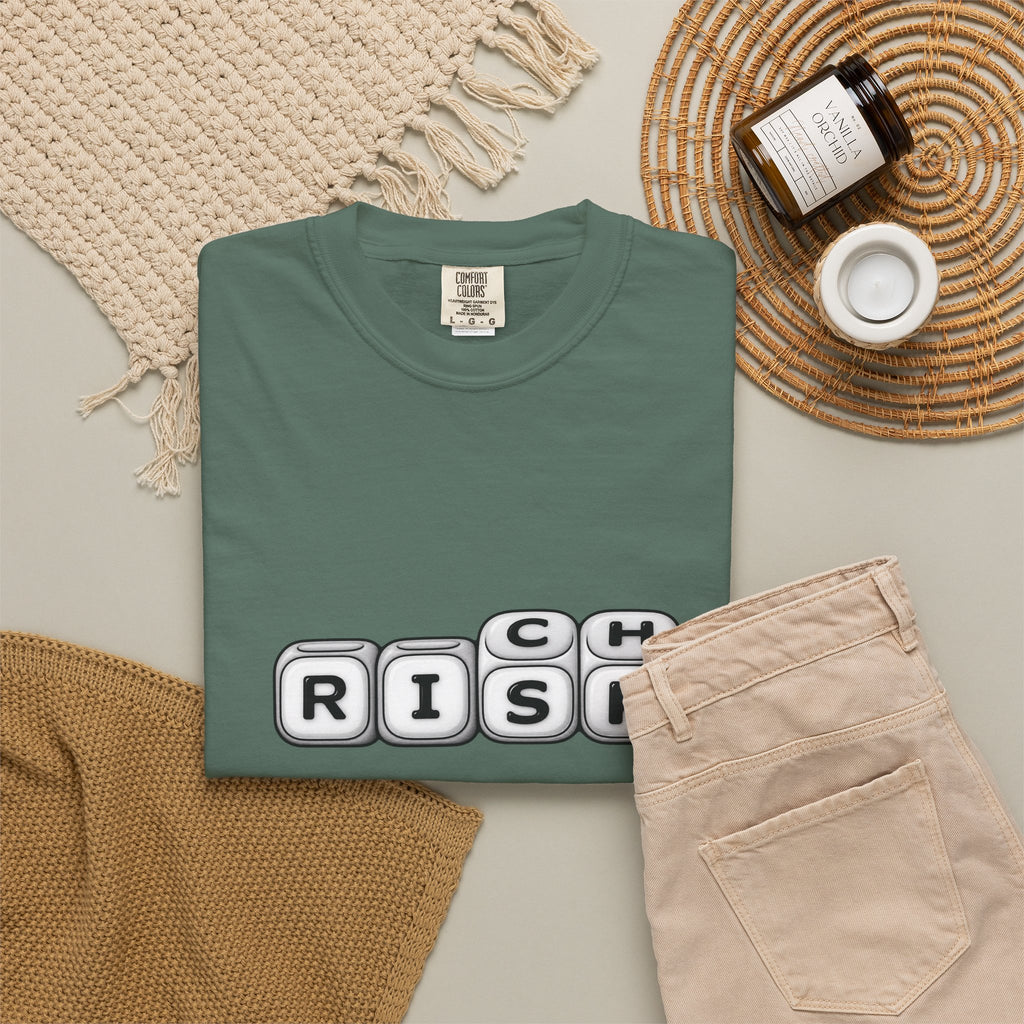 T-Shirt — 'RISK' Dice Block Graphic Tee