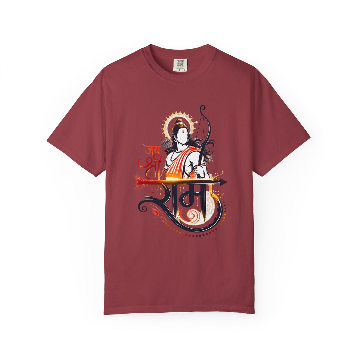 Shri Ram Bow T-Shirt — Jai Shri Ram Devotional Graphic Tee