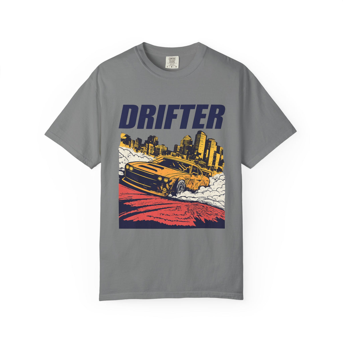 Drifter Street Racing T-Shirt — Retro Drift Car Graphic Tee