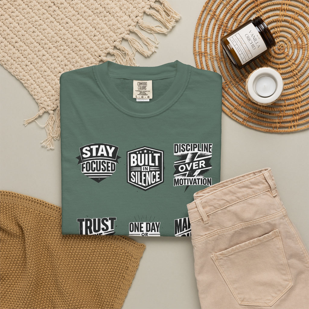 Stay Focused T-Shirt — Motivational Graphic Tee