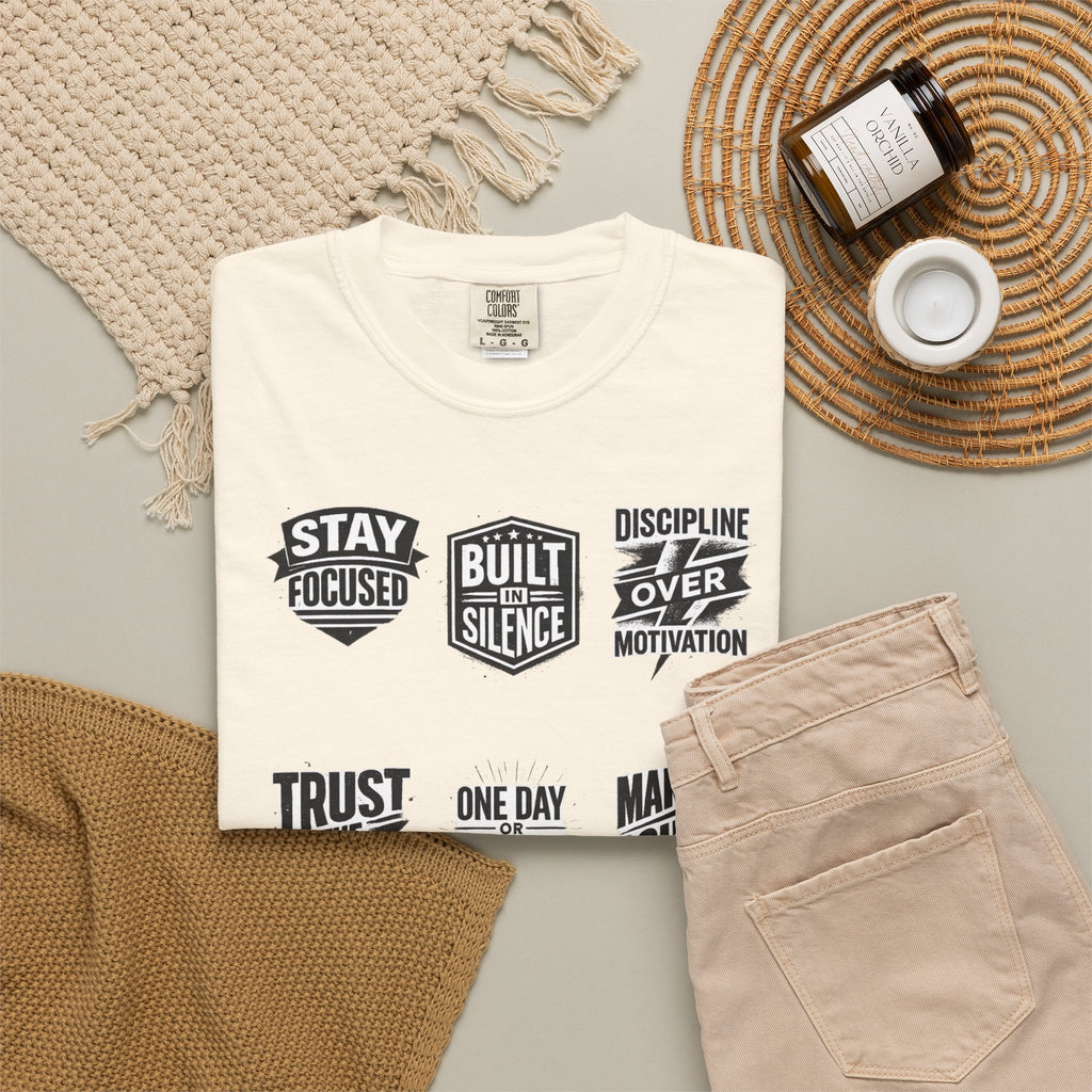 Stay Focused T-Shirt — Motivational Graphic Tee