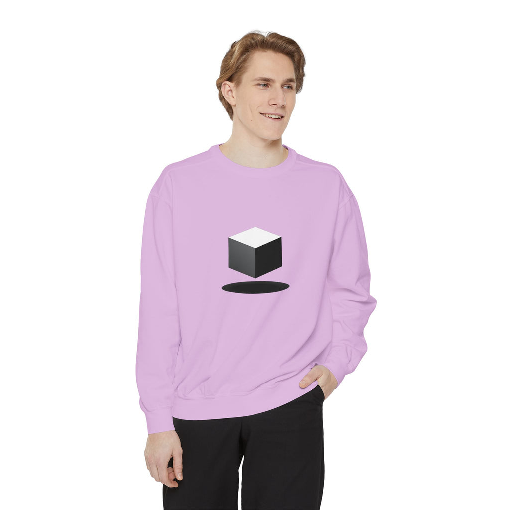 Minimalist Book Logo Sweatshirt — Reading Club Graphic Crewneck