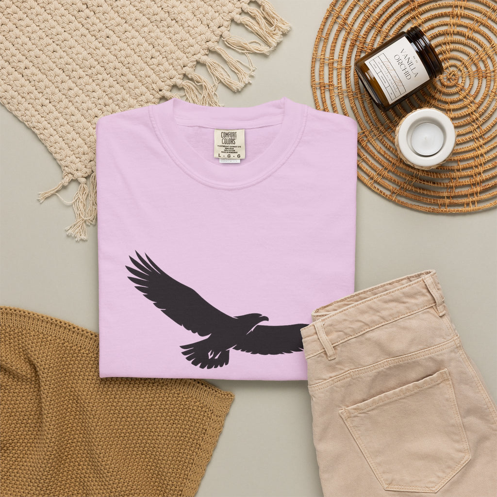 Rise Above Eagle T-Shirt — Inspirational Eagle Graphic Tee