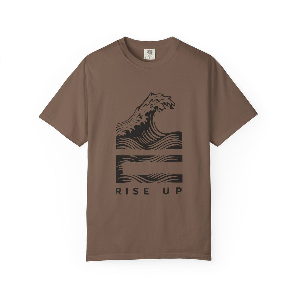 Rise Up Wave T-Shirt — Graphic Ocean Wave Tee