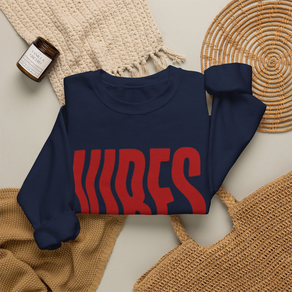 Vibes Distorted Crewneck Sweatshirt