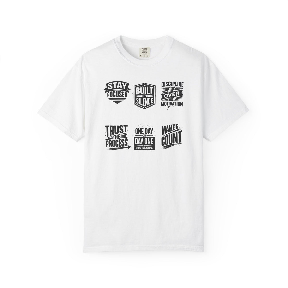 Stay Focused T-Shirt — Motivational Graphic Tee