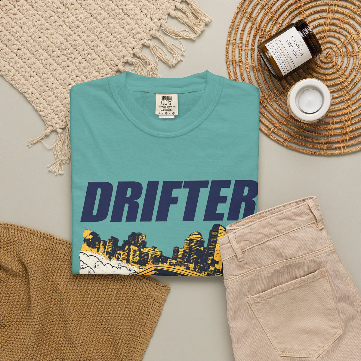 Drifter Street Racing T-Shirt — Retro Drift Car Graphic Tee