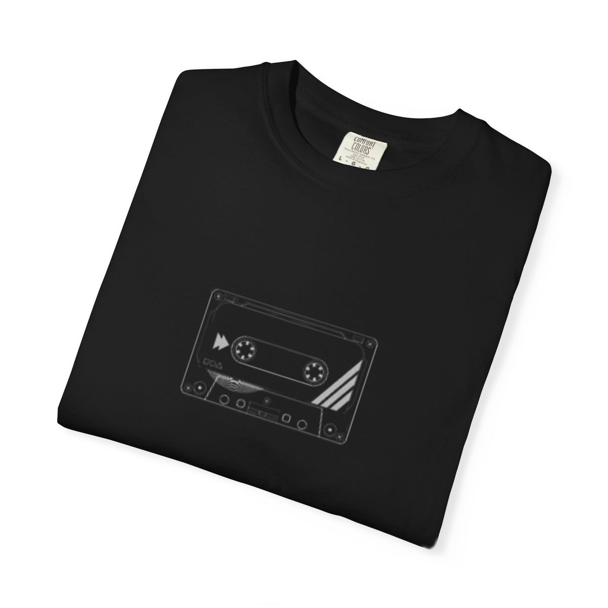 Retro Cassette Tape T-Shirt — Vintage Music Graphic Tee